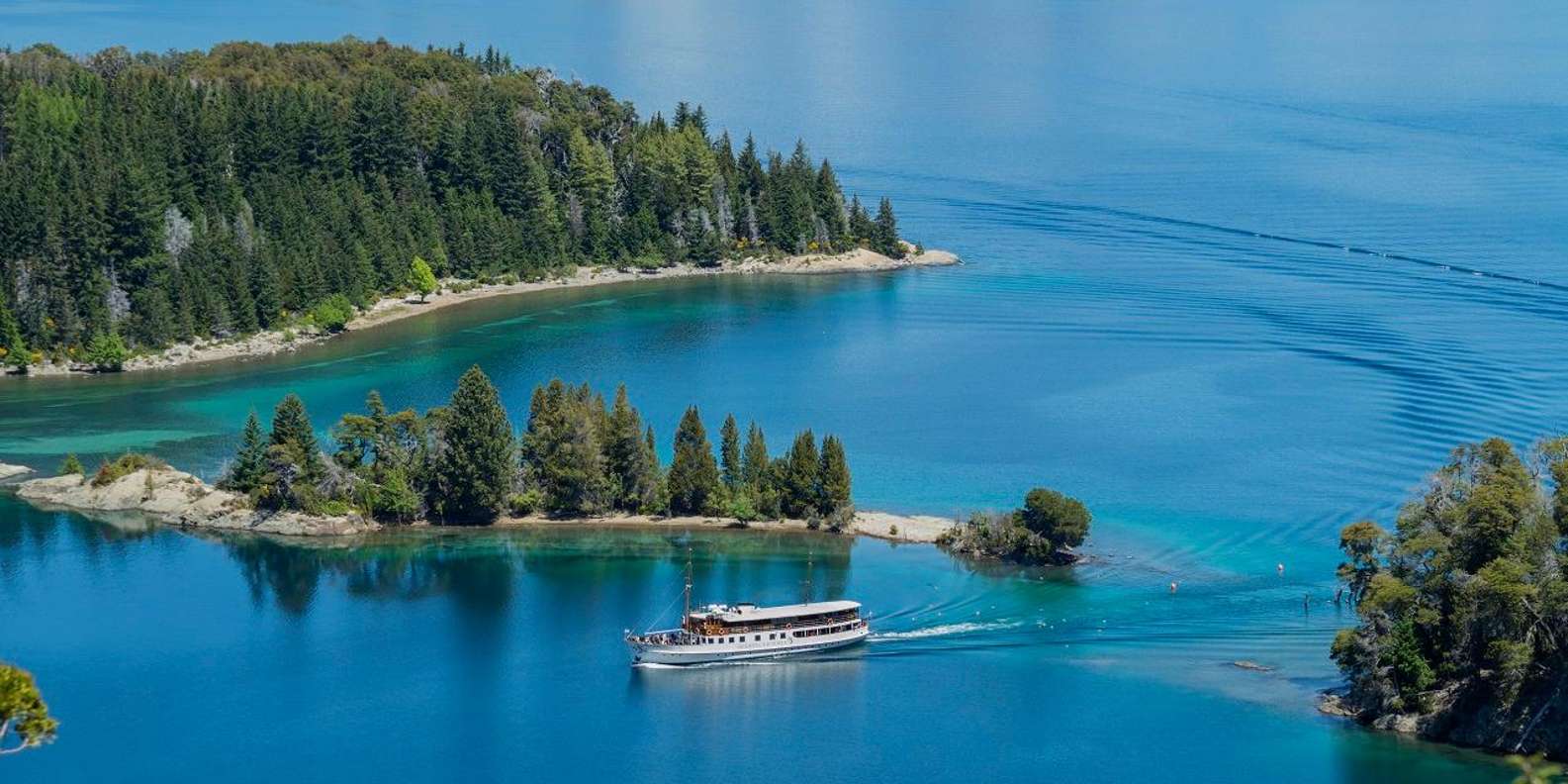 ISLA VICTORIA E FLORESTA DE ARRAYANES